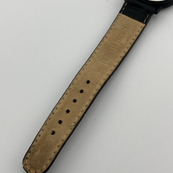 Columbia Energy‎ Group Watch Unisex 34mm Case Black Leather Band- New Battery - Picture 10 of 10